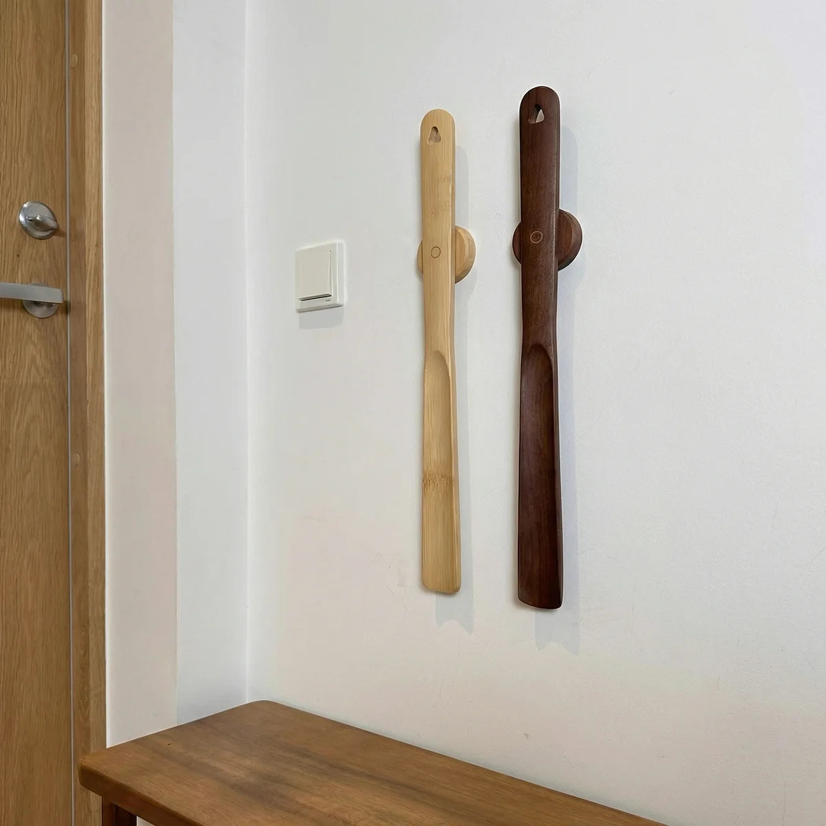 Kenkälusikka magneetilla